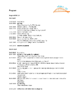 IDMC-14 Timetable 